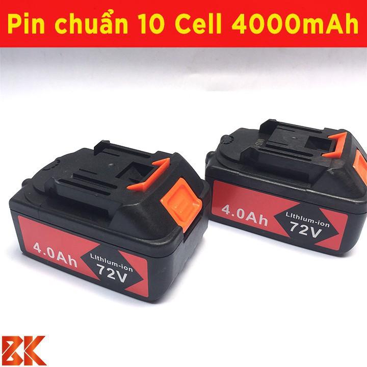 Pin máy siết bulong KEN 72V chuẩn 10 Cell 4000mAh - Hàng mới