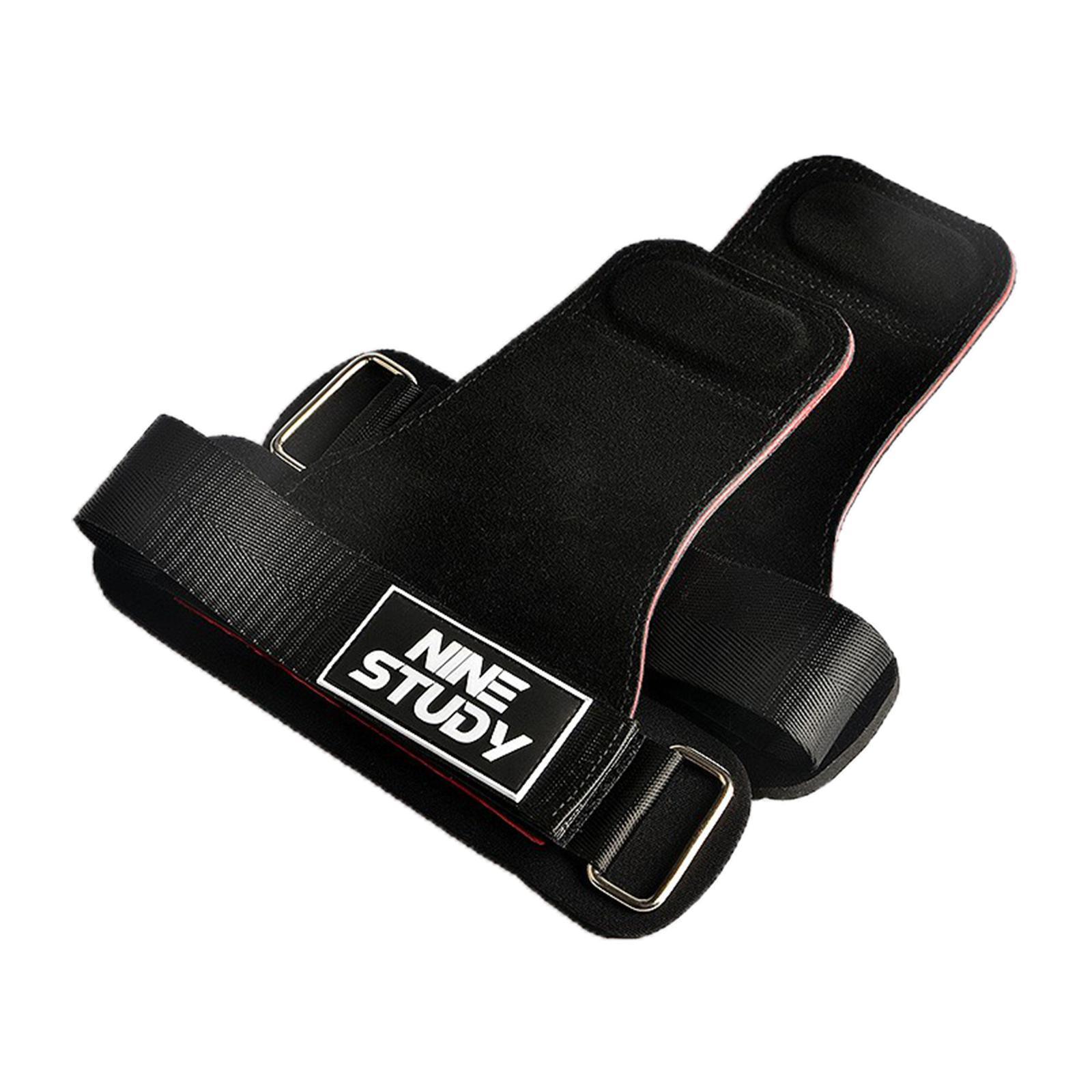 Weight Lifting Hooks Grip Pull up Wrist Straps for Weightlifting Men Women Fitness