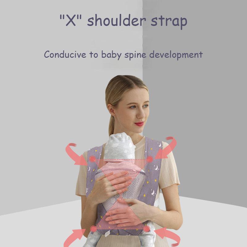 Em Bé Thiết Hipseat Sơ Sinh Sling Mặt Trước Kangaroo Quấn Bé Tàu Sân Bay Cho Du Lịch Cho Bé Từ 0-36 Tháng Cho Trẻ Sơ Sinh kid Tặng