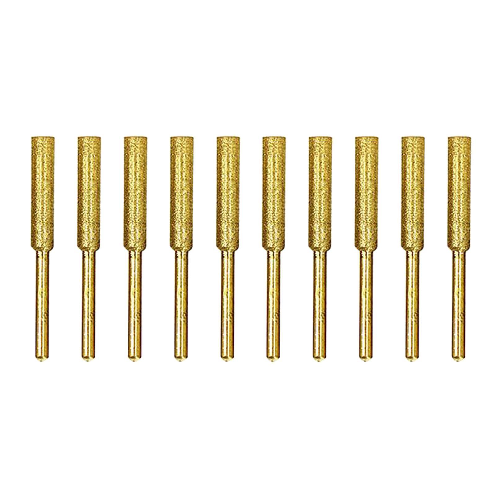 Diamond Chainsaw Sharpener Bits Grinding Bits Burr 4mm and 4.8mm