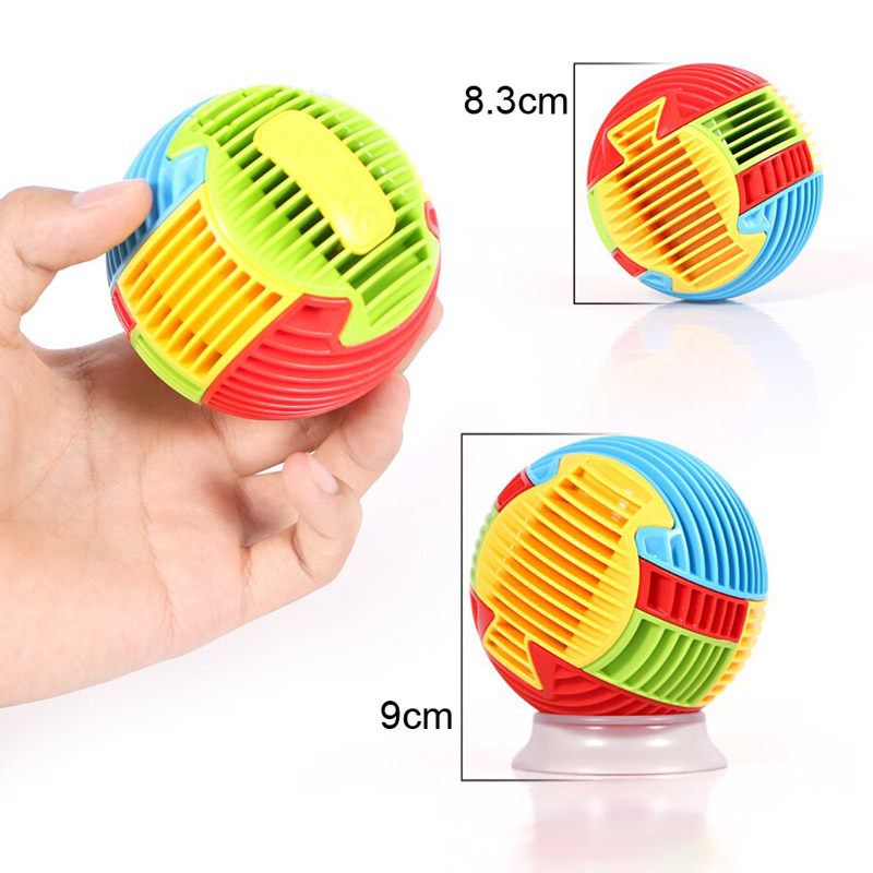 ĐỒ CHƠI TRÍ TUỆ - QUÀ TẶNG TƯ DUY CHO BÉ DƯỚI 5 TUỔI - GIẢI MÃ KHỐI CẦU 3D (PUZZLE BALL) | MẪU GHÉP MẢNH