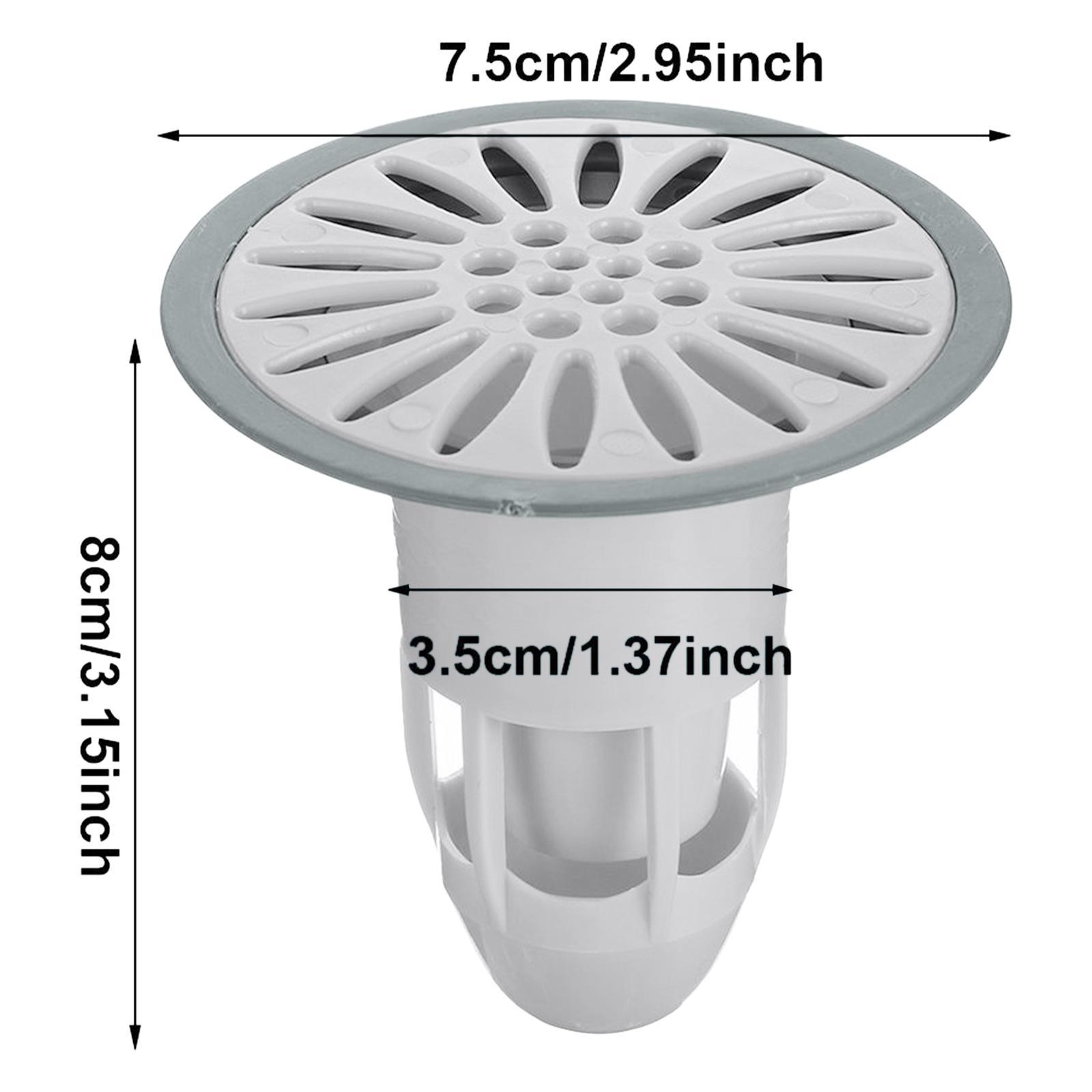 Deodorization Floor Drain Drain Plug Universal Insect Proof Anti Clogging Sewer Sink Strainer Hair Trap for Kitchen Bathroom Toilet