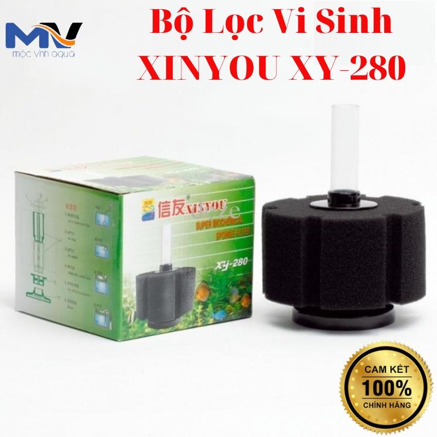 BỘ LỌC XINYOU XY-180 - LỌC TẠO VI SINH CHO BỂ CÁ | CỬA HÀNG CÁ CẢNH VÀ THIẾT BỊ LỌC NƯỚC HỒ CÁ MỘC VINH AQUA