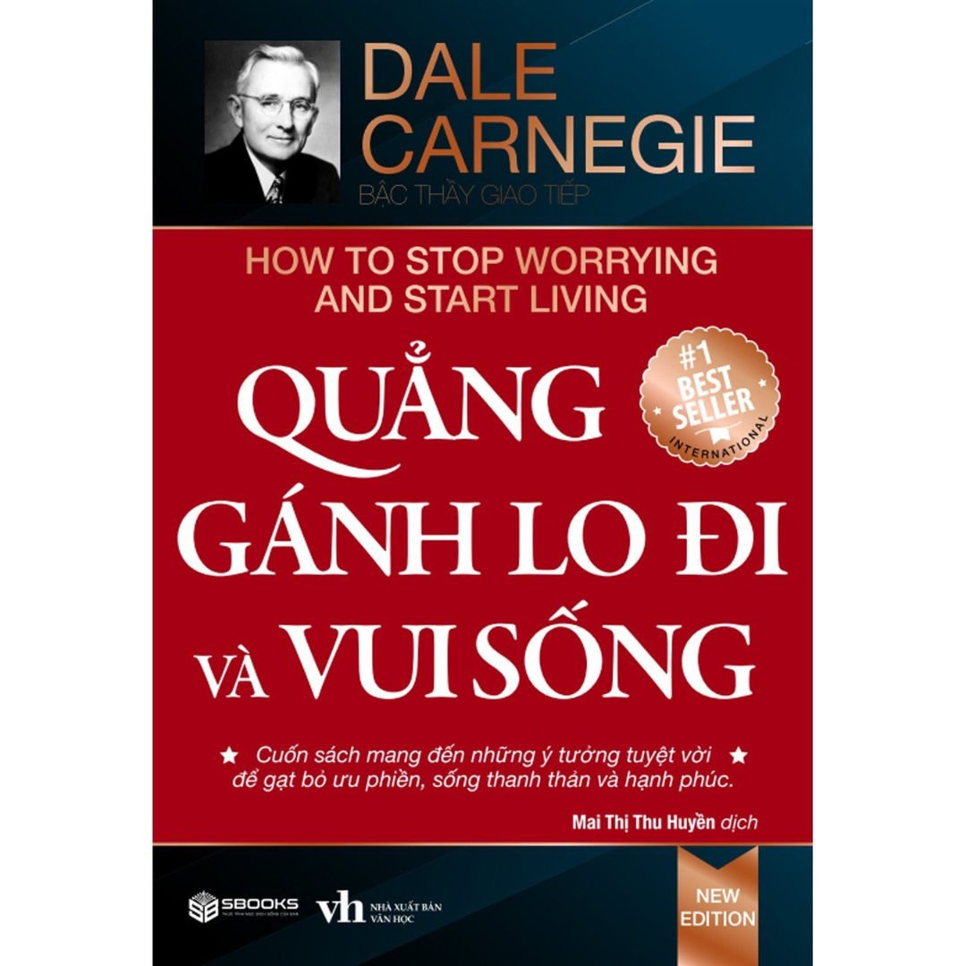 Sách - Quẳng Gánh Lo Đi Và Vui Sống - Tái Bản Mới Nhất 2023 - Sbooks