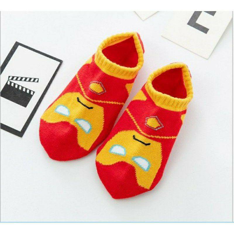 Set 7 đôi tất siêu nhân hàng đẹp cho bé