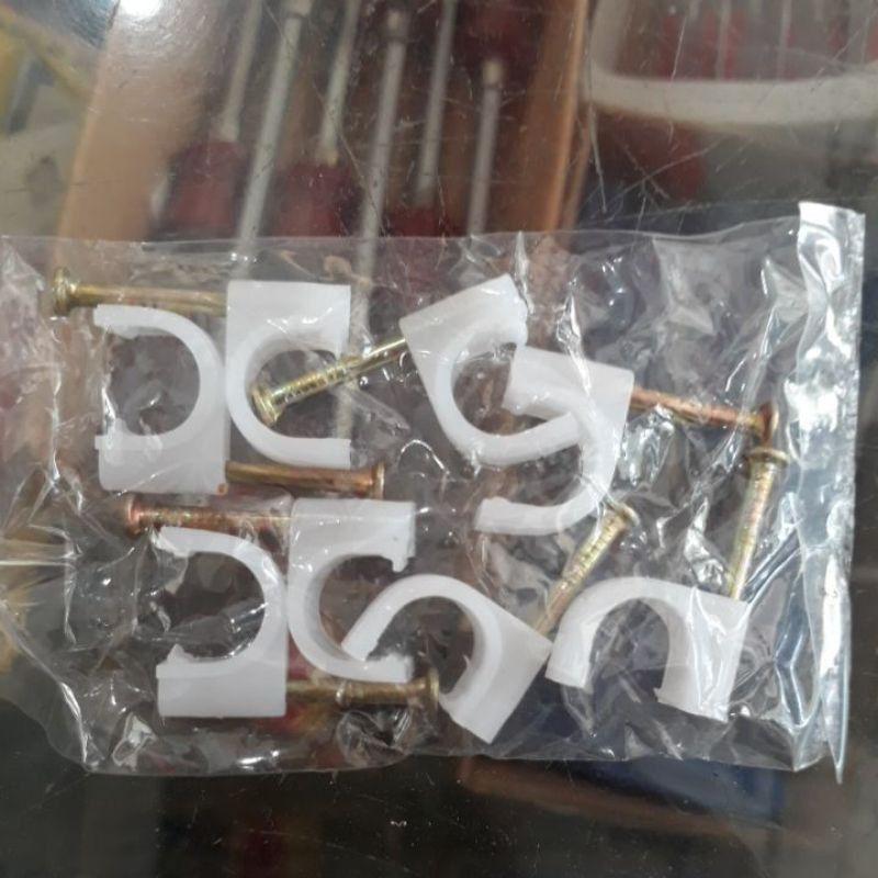 Combo 10 bị móc nhựa 16mm