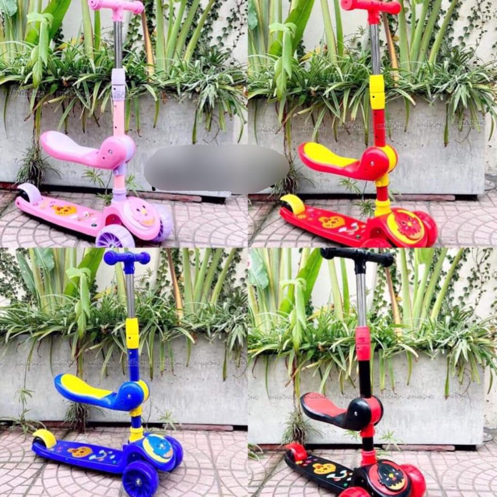 Xe trượt scooter - XE TRƯỢT TRẺ EM + XE CHÒI CHÂN COMBO 2IN1 - Xe scooter