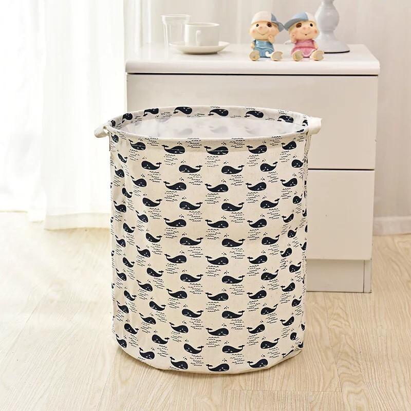 Sọt vải đựng đồ tròn to,giỏ đựng đồ đa năng