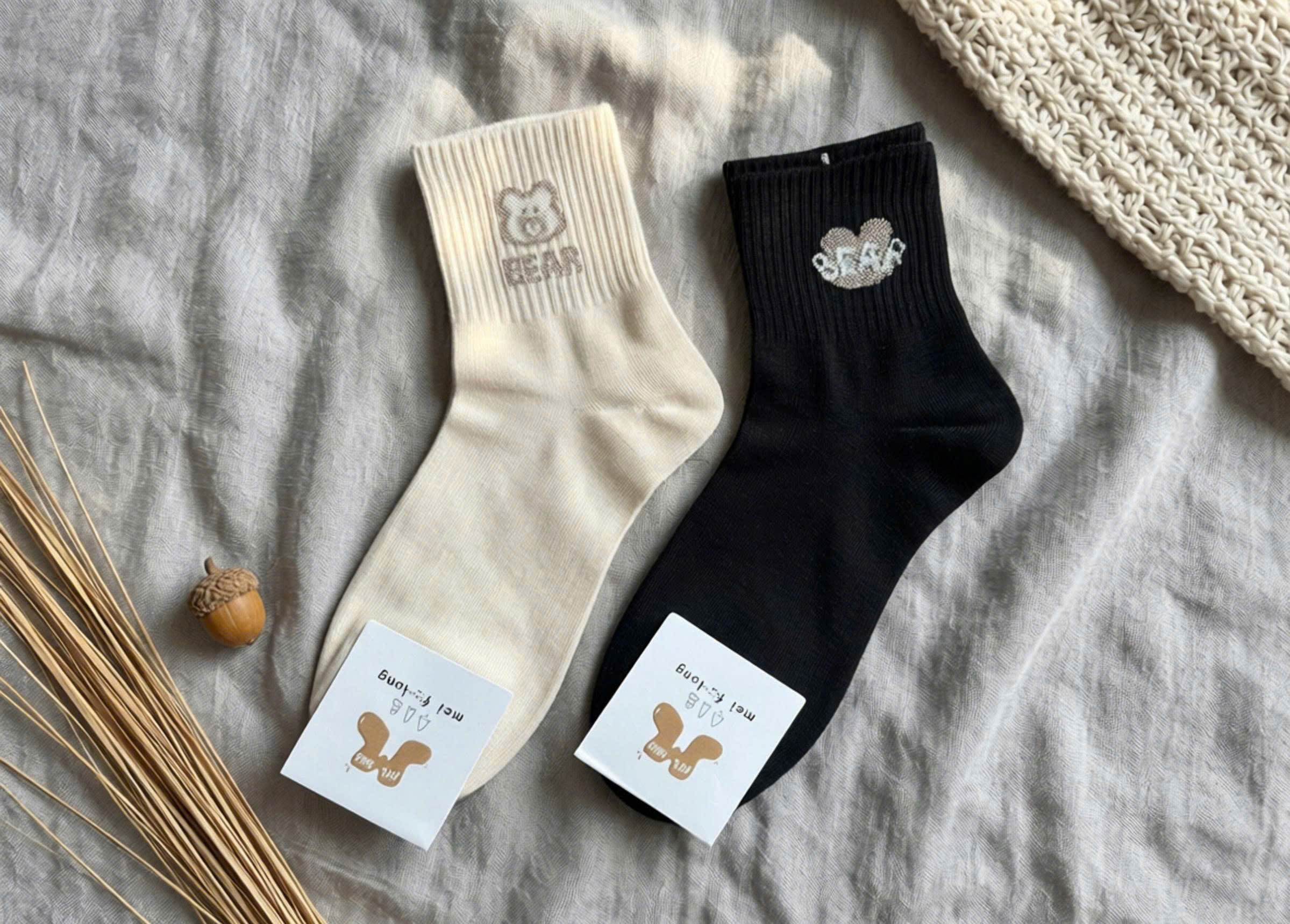 SET 5 ĐÔI TẤT VỚ NỮ CAO CỔ MÃ 21 DÀNH CHO NỮ