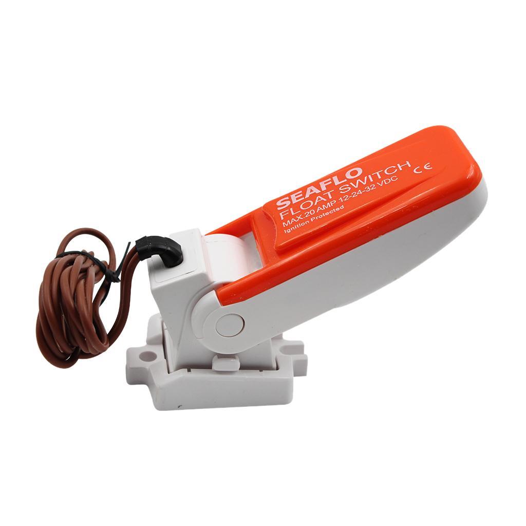 2x for Bilge Pump Float Switch 20 Amp 12-32V Automatic Electric Float Switch