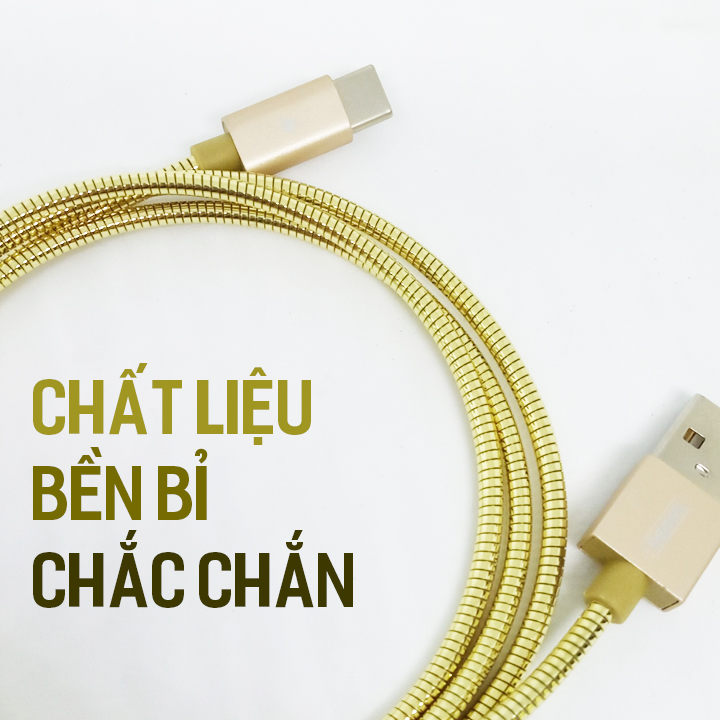 Cáp sạc Type C Remax Rc-080A 2019 - Hàng nhập khẩu