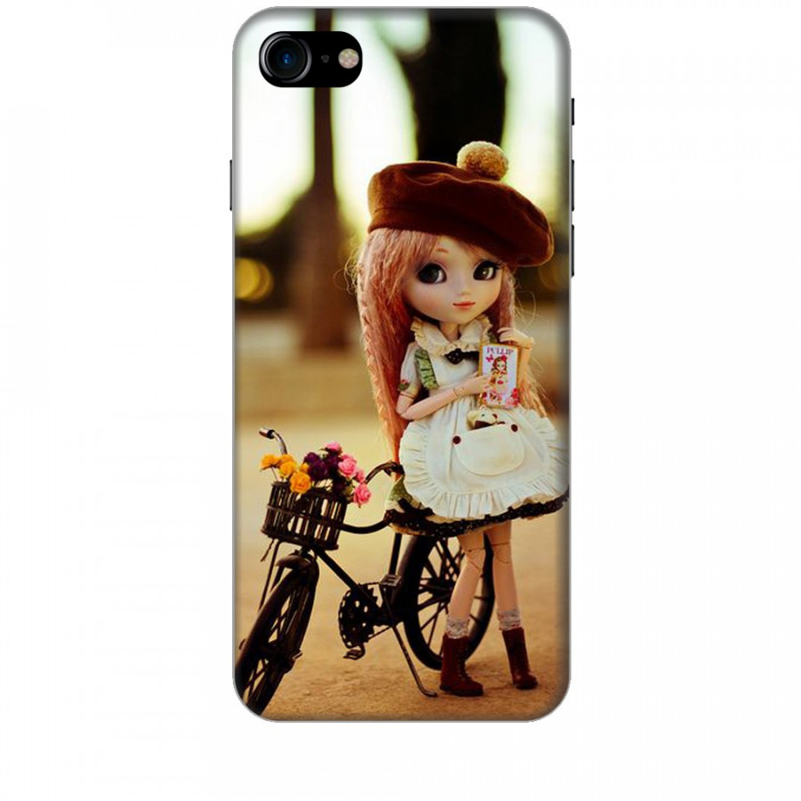 Ốp lưng dành cho điện thoại IPHONE 8 Baby anh Bicycle Mẫu 1