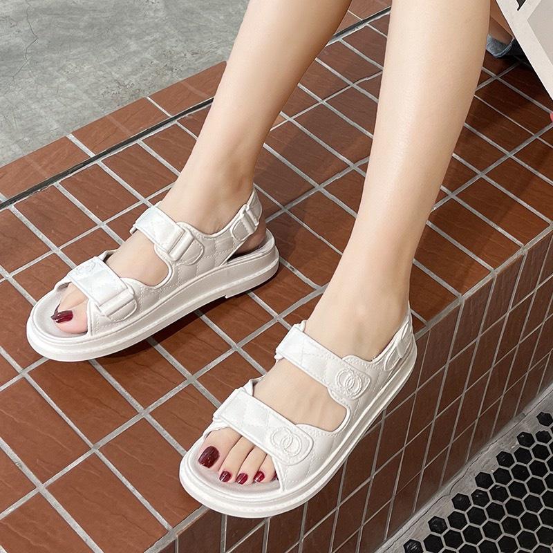 Chuẩn size Dép Sandal Quai Hậu Nhựa 2 Quai Ngang Đi Trời Mưa Thoải Mái G162