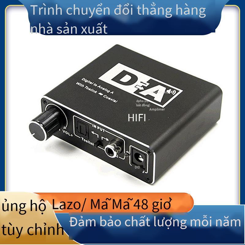 Bộ chuyển đổi âm thanh kỹ thuật số sang analog giá tốt nhất có điều chỉnh âm lượng cáp quang kỹ thuật số đồng trục sang bộ giải mã âm thanh analog