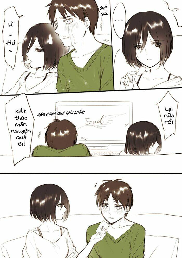 tấn công người khổng lồ - doujinshi our night chapter 1 1