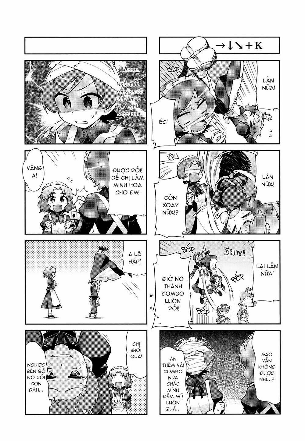 majyo to houki to kurobuchi megane chapter 14 4