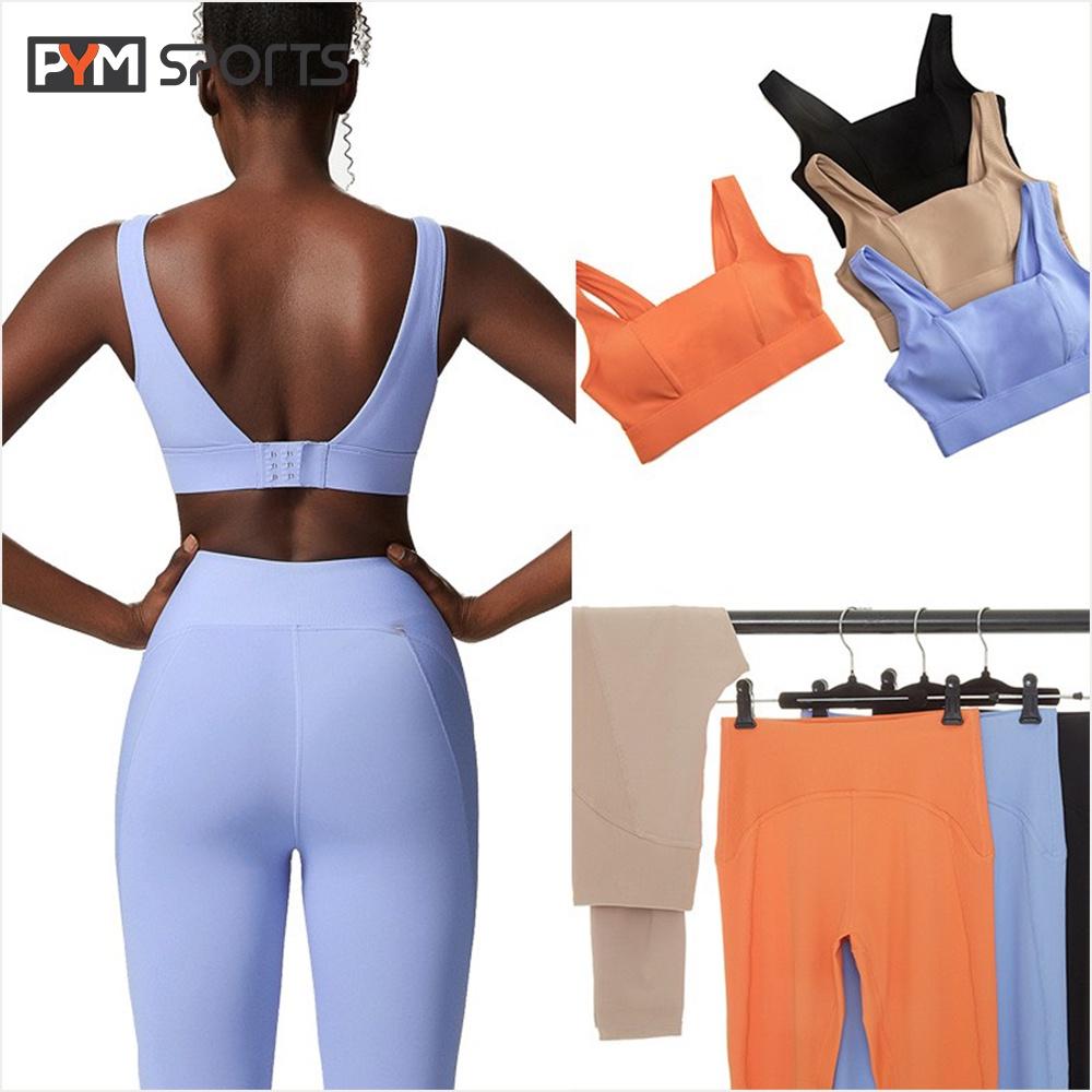 Bộ Đồ Tập Yoga, Gym PYMS015, Quần legging Thể Thao Dài Co Giãn 4 Chiều