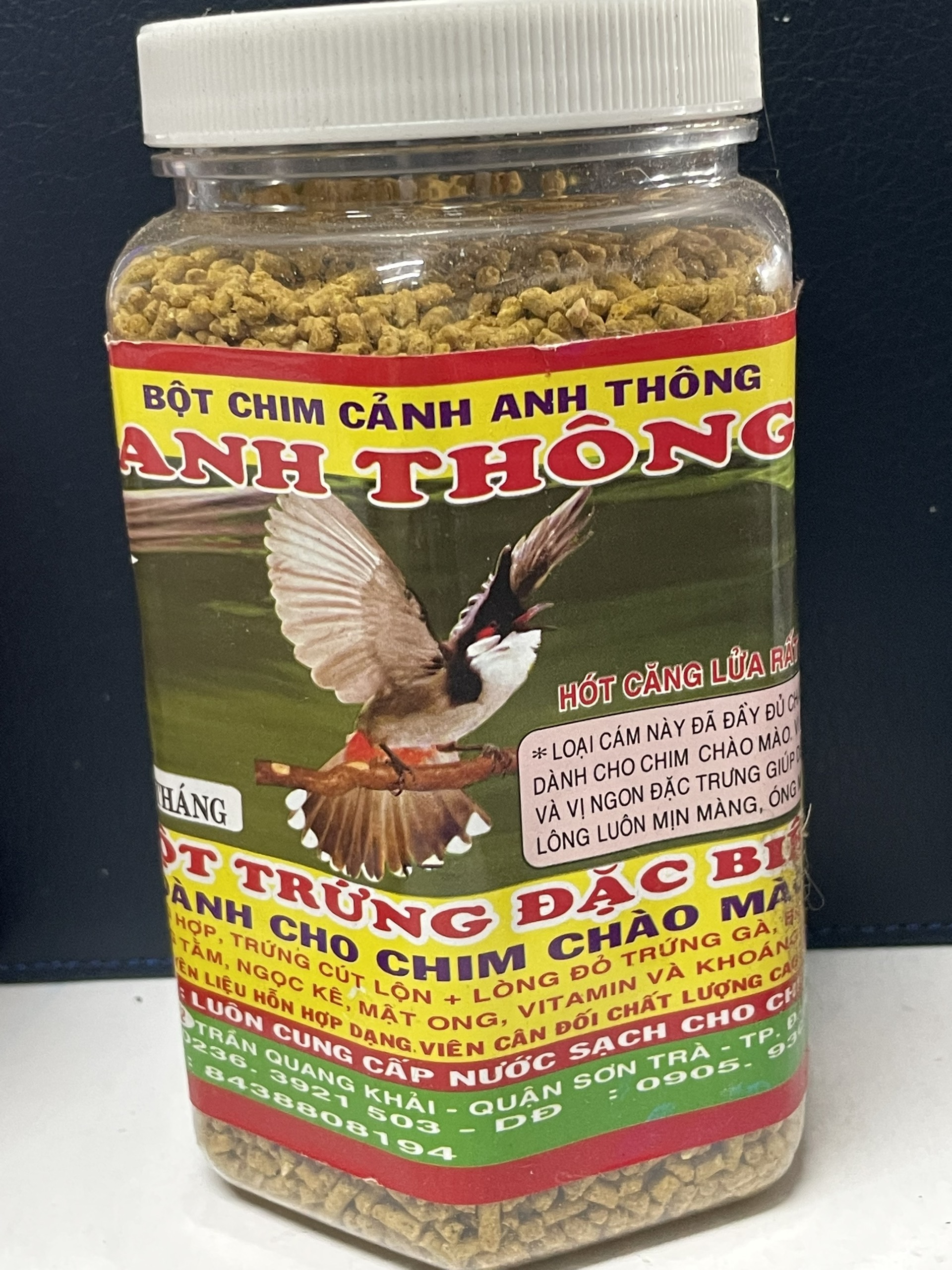 BỘT CHIM CẢNH ANH THÔNG 250G - DÀNH CHO CHIM CHÀO MÀO