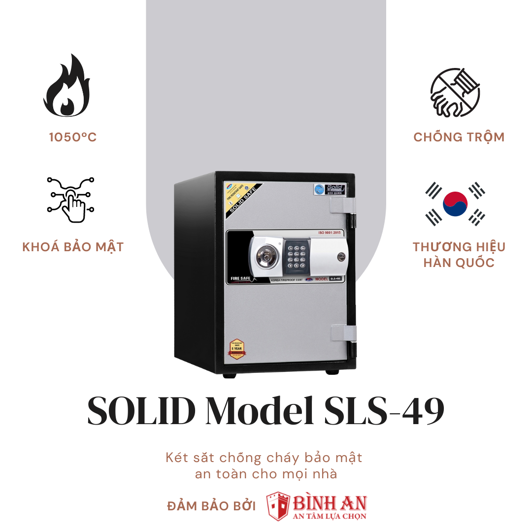 Két Sắt Chống Cháy Solid SLS-49