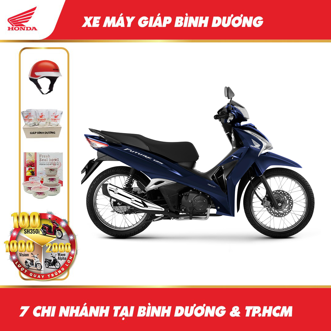 Xe máy Honda Future FI 2024 Phiên bản Tiêu chuẩn phanh đĩa vành nan hoa