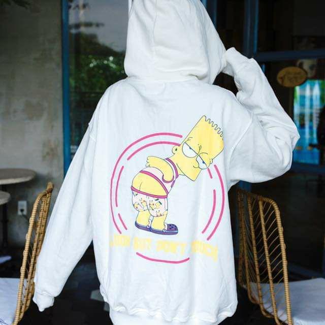 Áo khoác Hoodie Simpson Hey You Unisex