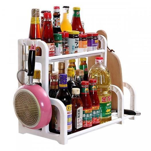 KỆ ĐỂ GIA VỊ NHÀ BẾP 2 TẦNG ĐA NĂNG - LOẠI CAO CẤP
