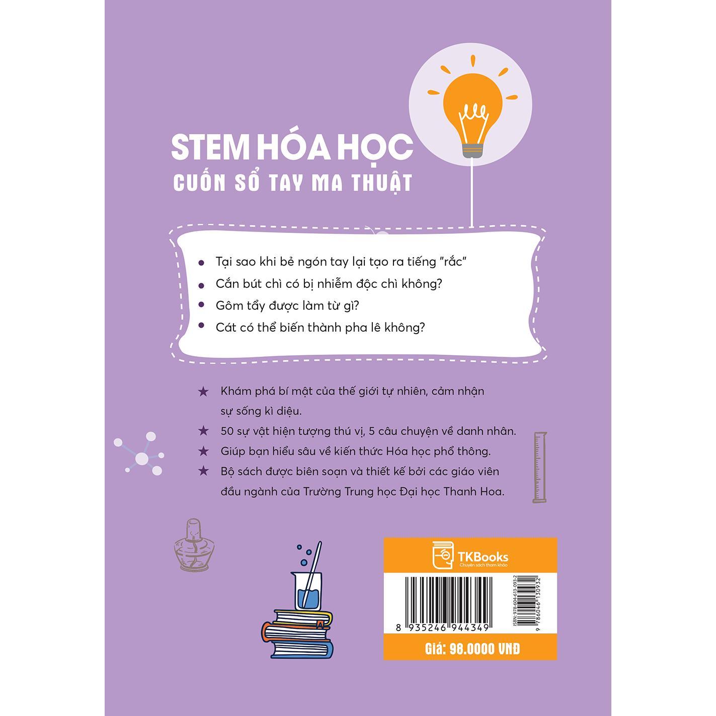 STEM Hóa Học - Cuốn Sổ Tay Ma Thuật - Bản Quyền