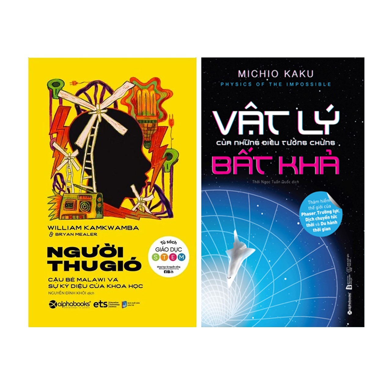 Combo Sách: Người Thu Gió - Tủ Sách Giáo Dục Stem + Vật Lý Của Những Điều Tưởng Chừng Bất Khả