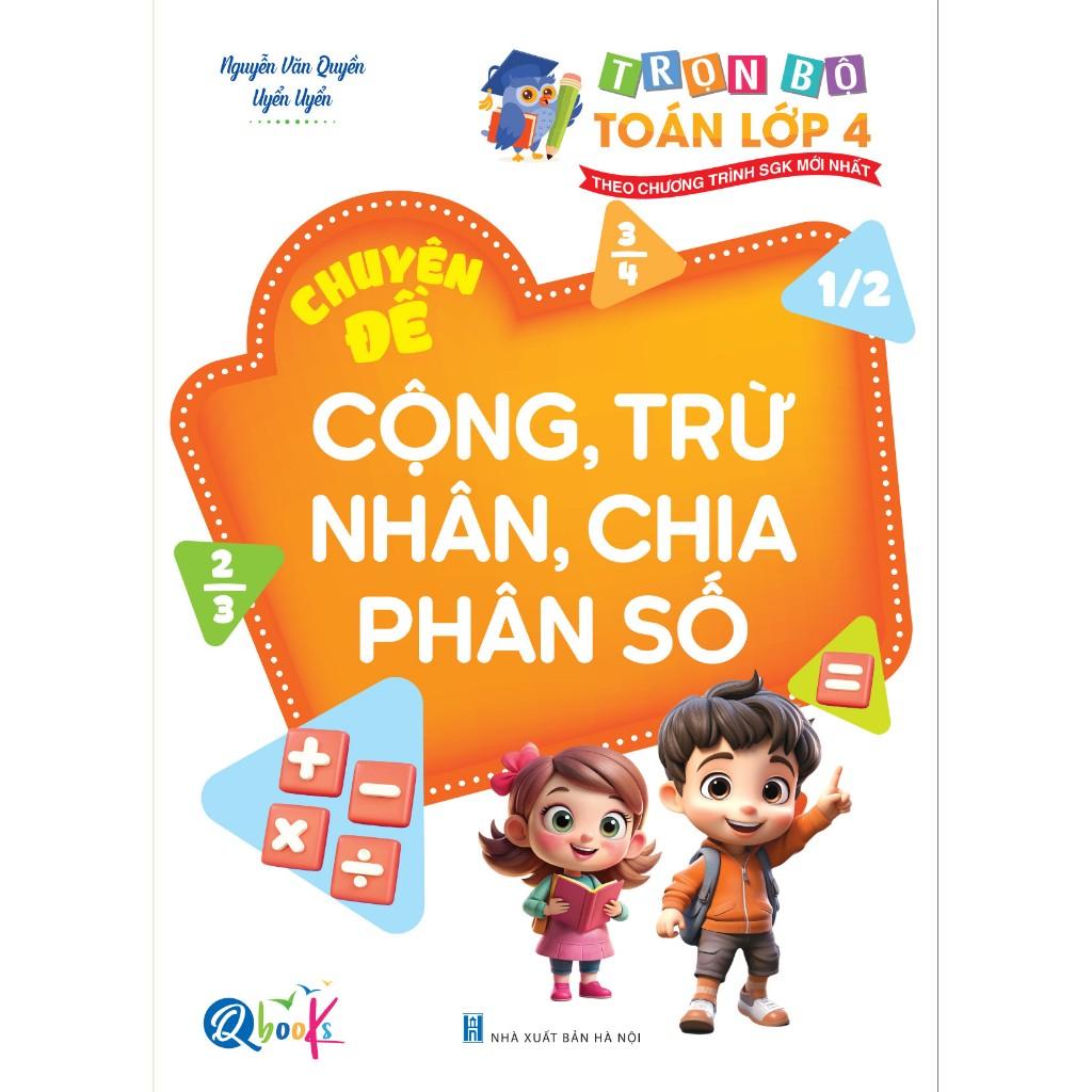 Túi Trọn Bộ Toán Học Chuyên Sâu Học Đâu Chắc Đấy Lớp 4 - Cả năm ( 8 Cuốn ) - Bản Quyền