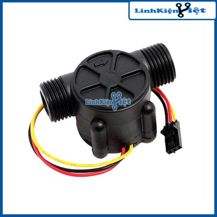 Cảm biến lưu lượng YF-S201 3.5-24VDC 1-30L/min Cực Chính Xác