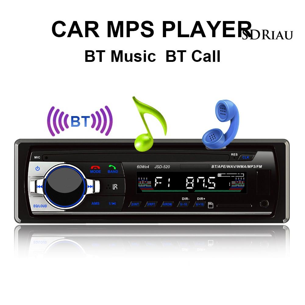 Máy Nghe Nhạc Mp3 / Fm Qcdz Jsd-520 Cho Xe Hơi