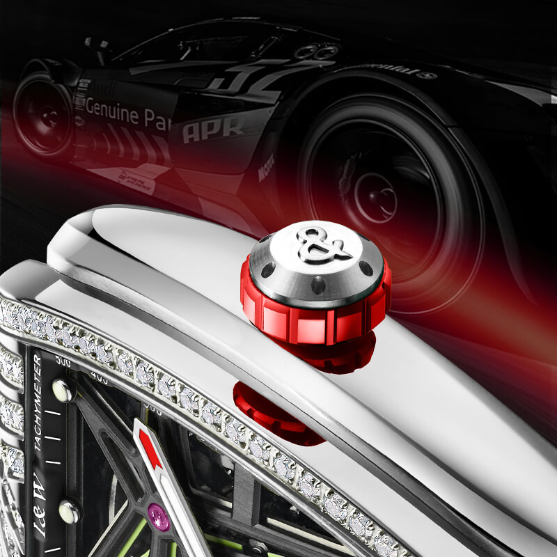 Đồng hồ nam chính hãng IW Carnival Sport IW759G-2,kính sapphire,chống xước,chống nước 50m,Bh 24 tháng,máy cơ (automatic), dây cao su chính hãng