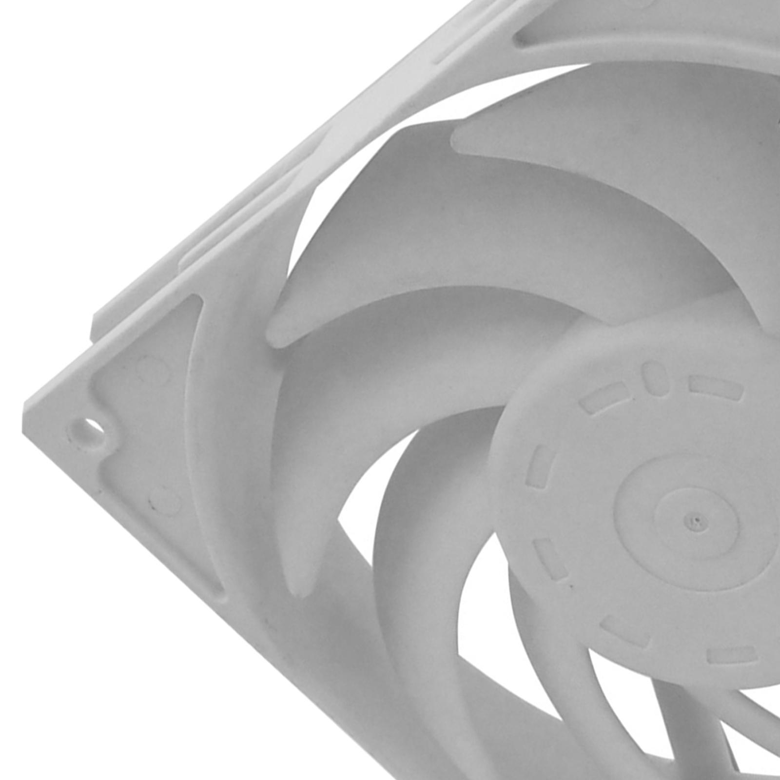 Quiet Cooling Case Fan 12cm/120mm DIY 4-Pin for Computer Case Mining Rig