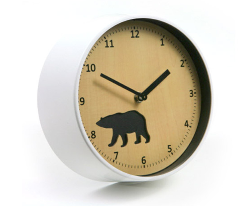 Đồng hồ treo tường Monote Rachel hình gấu 22cm