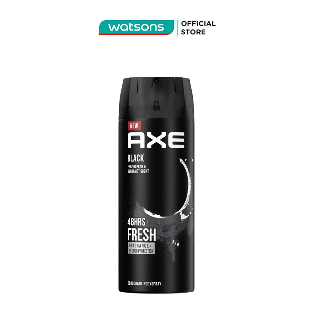 Xịt Ngăn Mùi Toàn Thân Axe Black Hương Cam Bergamot và Lê Tuyết 135ml