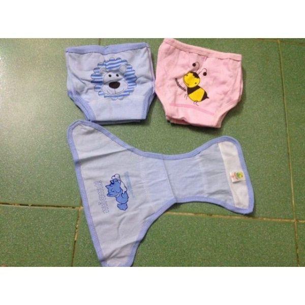 QUẦN ĐÓNG BỈM BABY LEO, QUẦN DÁN BỈM CHO TRẺ SƠ SINH SIZE 1,2,3 CHO BÉ 3-8KG