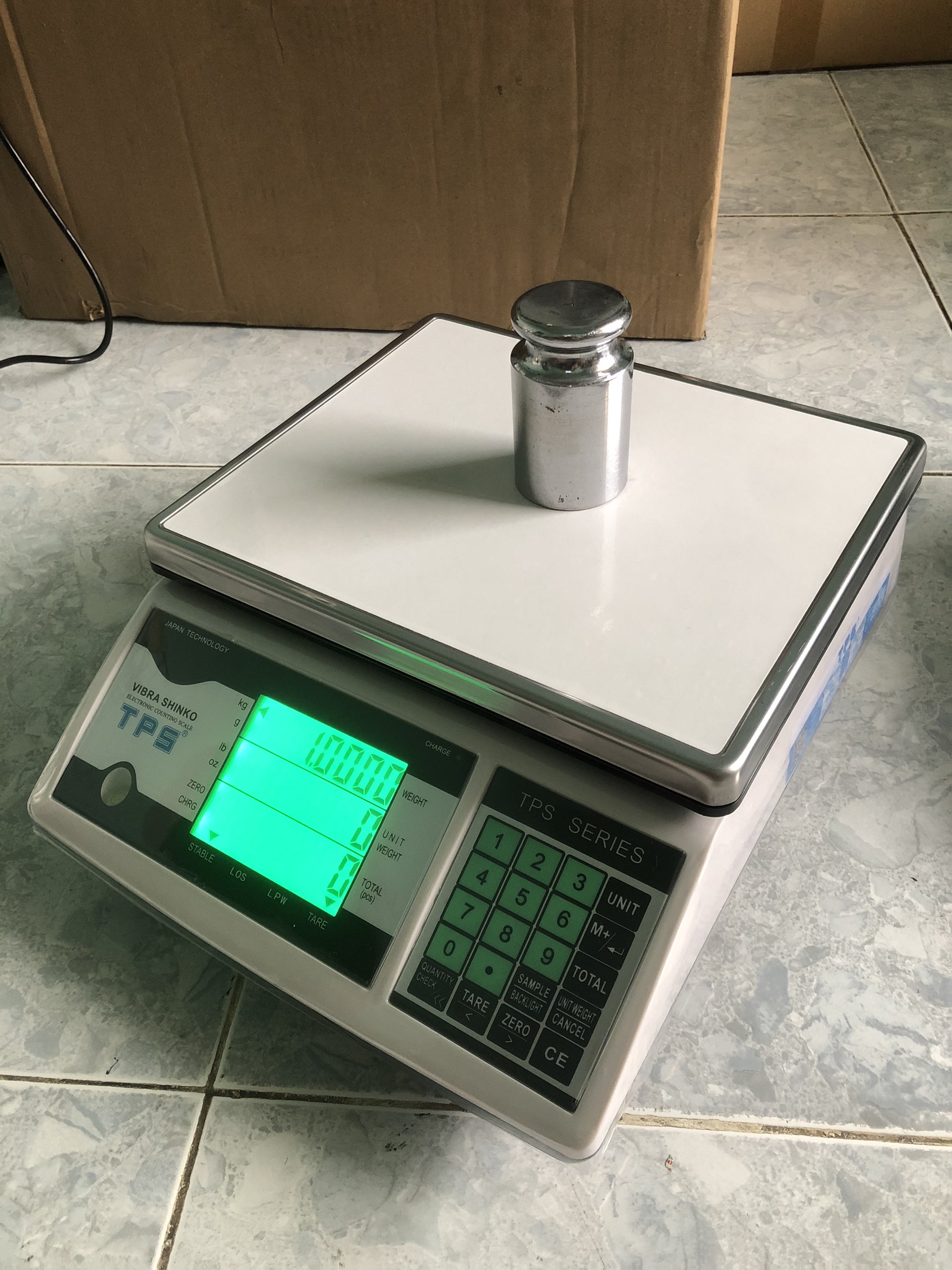 Cân Điện Tử VIBRA SHIKO TPS C 30 KG 1G