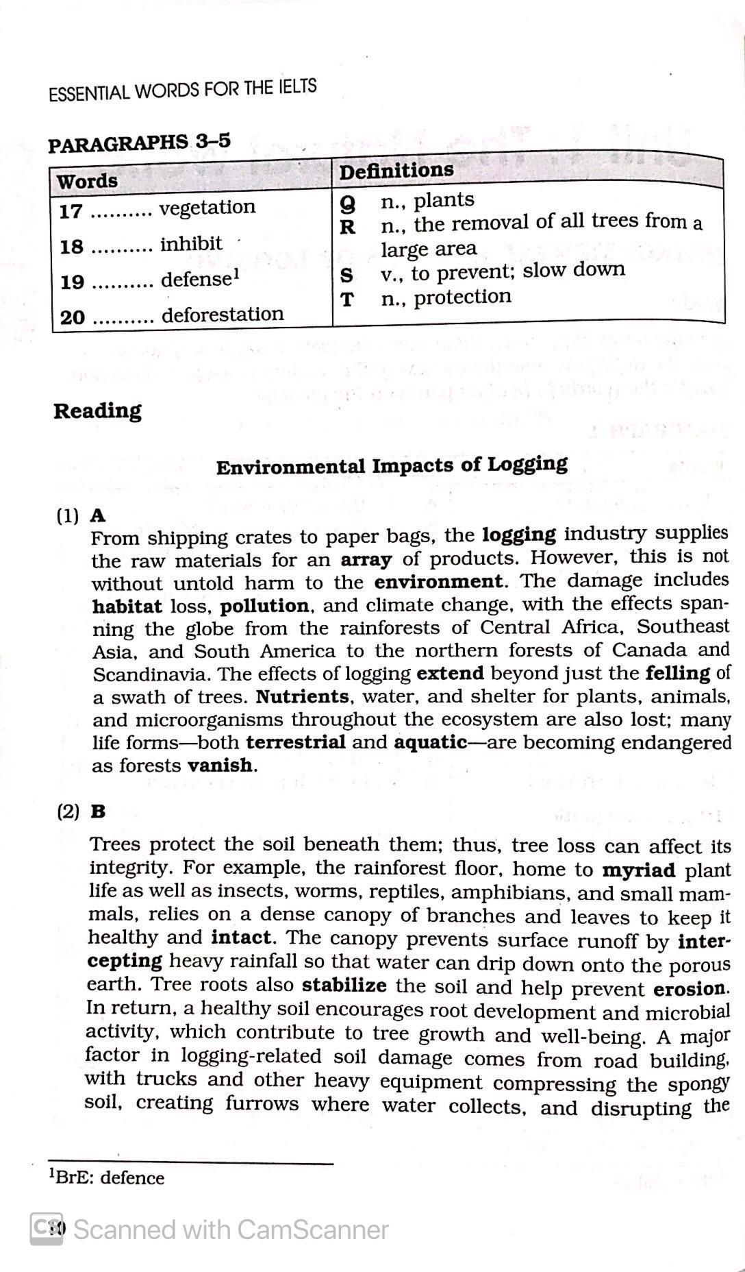 Essential Words for the IELTS