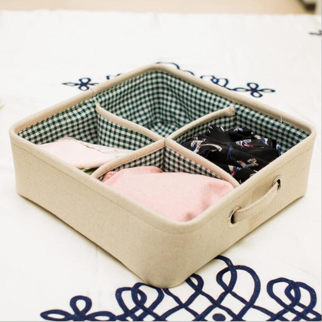 Desk Storage Box Holder Jewelry Stationery Cosmetic Organizer Case