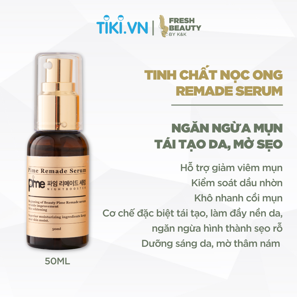 Bộ dưỡng 6 sản phẩm Pime trẻ hóa, nâng cơ ngăn ngừa hình thành nếp nhăn, chảy xệ