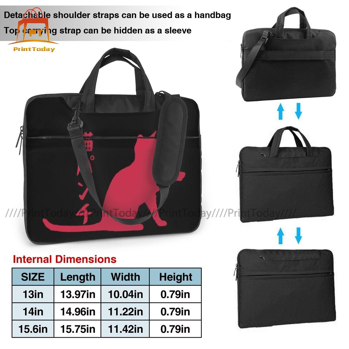 Anime Laptop Túi Xe Đạp Sứ Giả Túi Máy Tính Chống Thấm Nước Thời Trang Laptop Túi