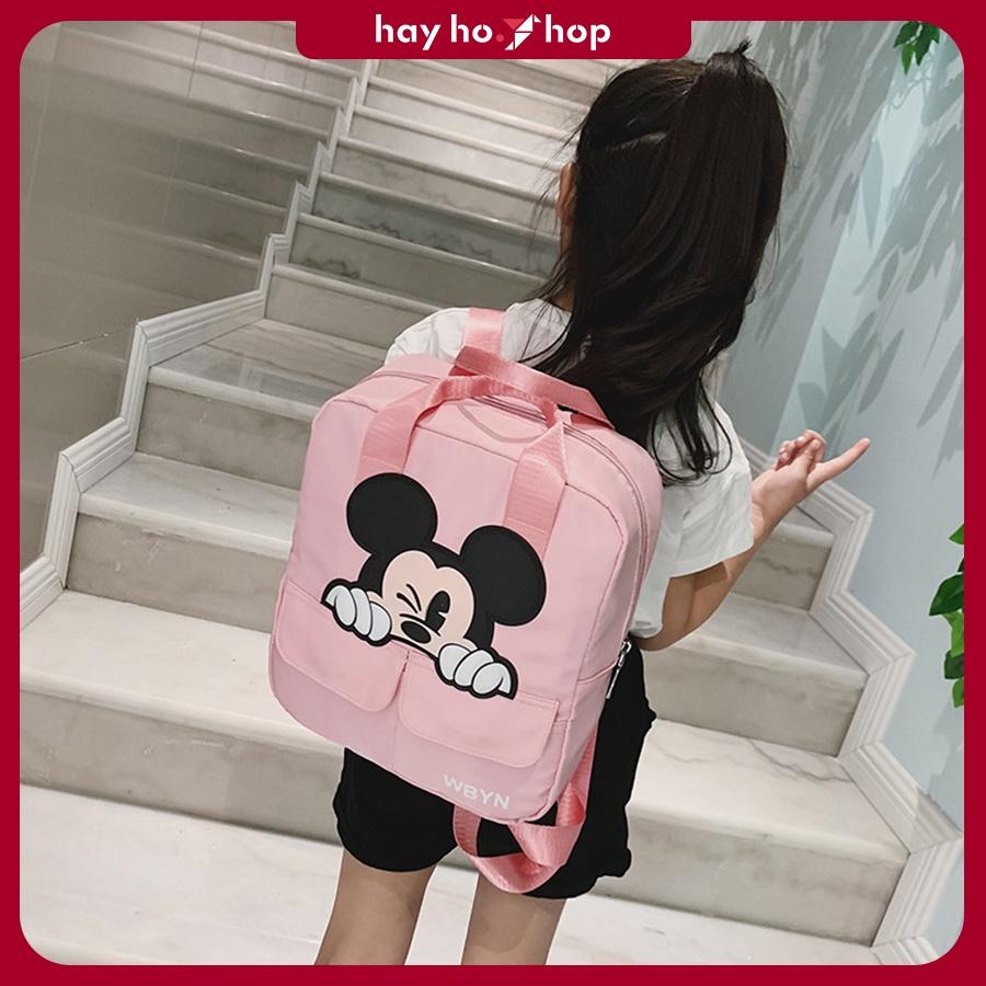 Balo mini cho bé mẫu giáo từ 3 tuổi đến 6 tuổi hình chuột nhỏ nhắn dễ thương phong cách thời trang Hàn Quốc mùa mới 2022