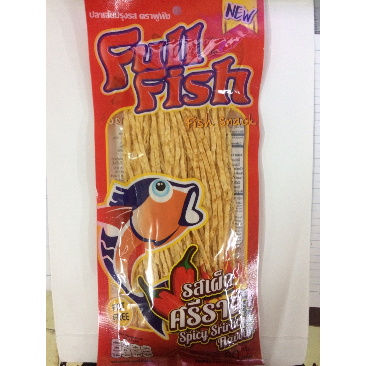 Snack Full Fish Vị Cay Sriracha 70g