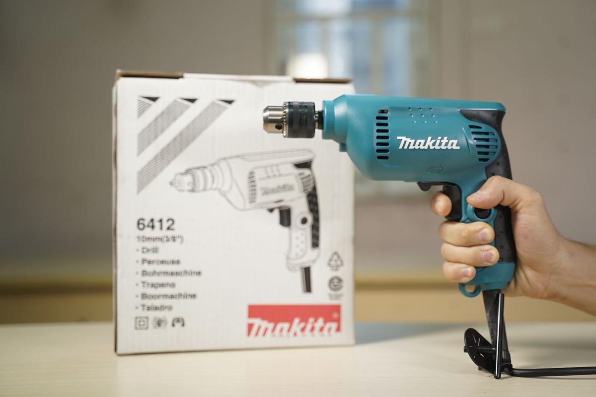 MÁY KHOAN TỐC ĐỘ CAO 10MM 450W MAKITA 6412- HÀNG CHÍNH HÃNG
