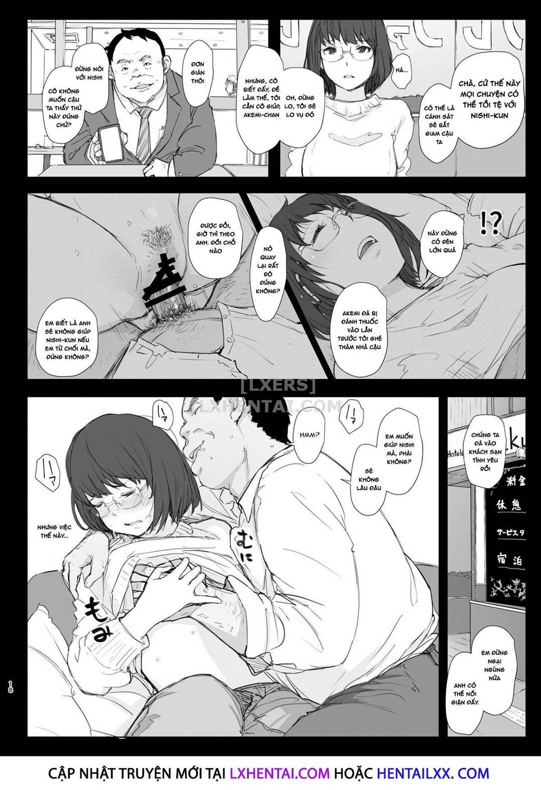 câu chuyện ntr của cô gái đeo kính chapter 1 18