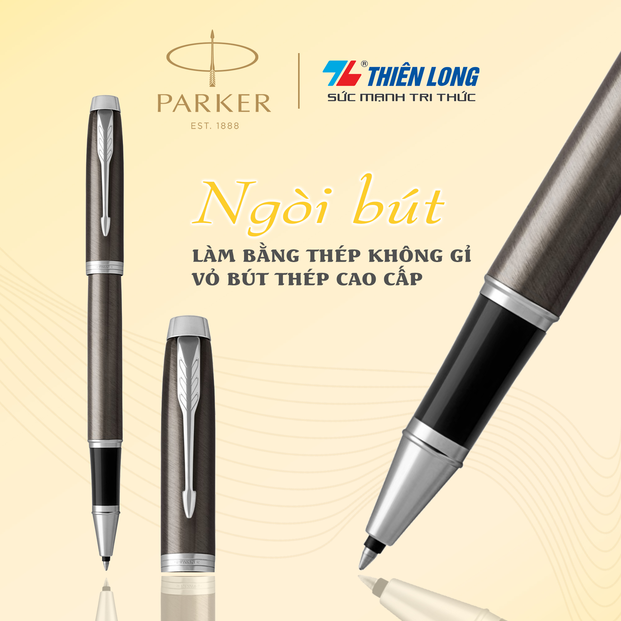 Bút lông bi cao cấp Parker IM X-DK ESPSO CT TB4-1975579