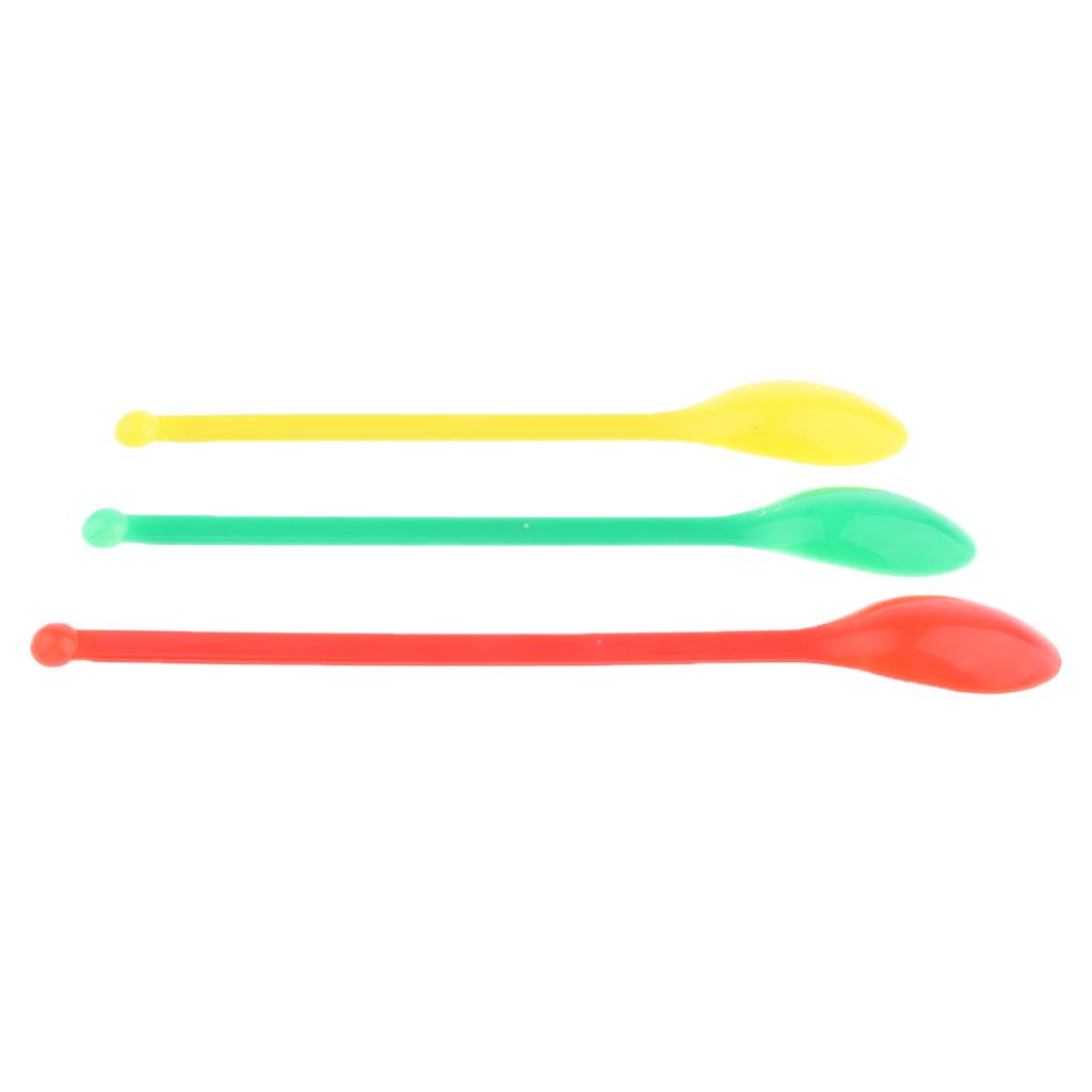 3pcs Medical Pharmacy Mini Micro Spoon Scoop Tasting Spoons