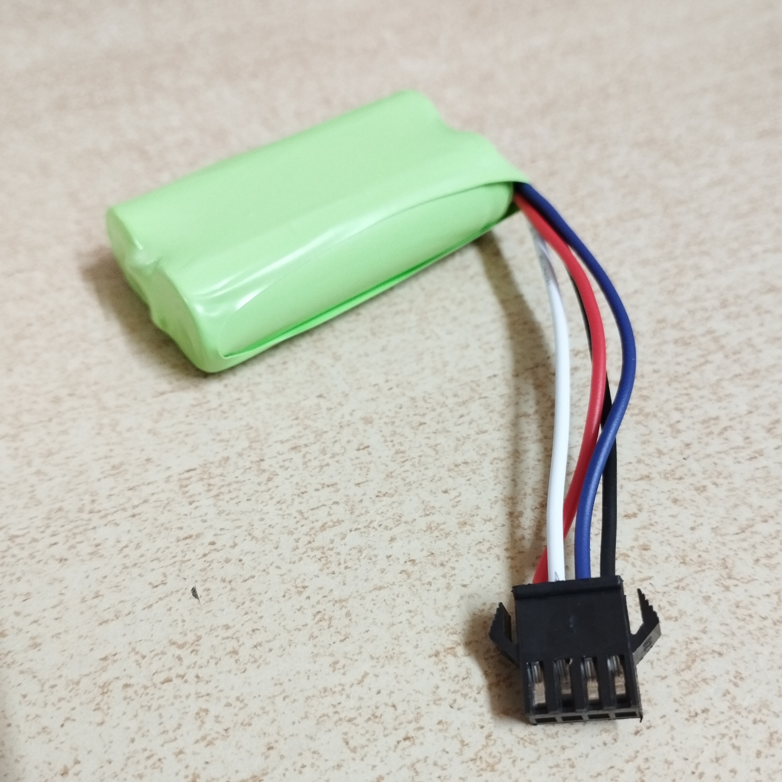 Pin sạc 2s 14500 điện áp 7.4V dung lượng 500MAH chân cắm SM4P