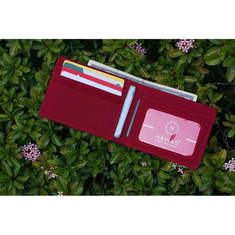 Ví Vải Modern Fabric Horizontal Wallet HAVIAS