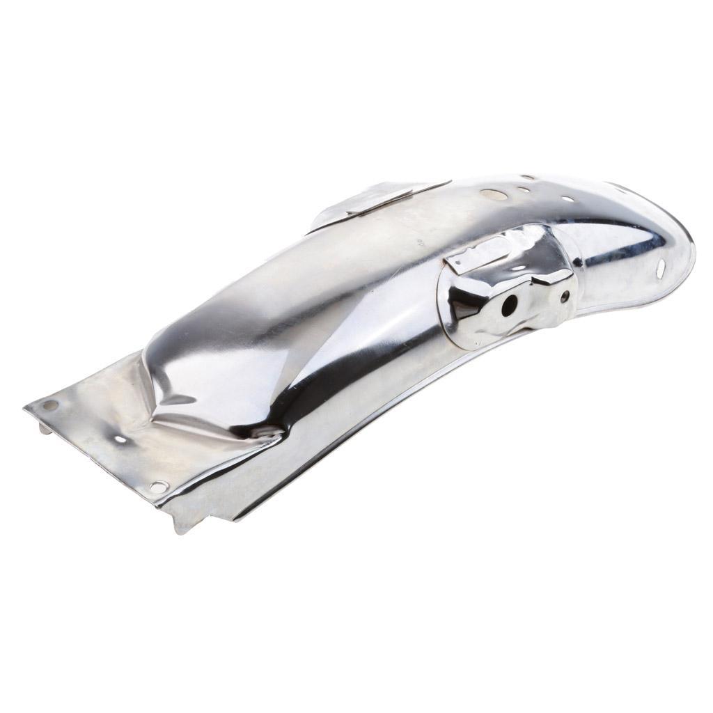 Motorcycle Front Rear Motorbike Mud Guard Set for CG125 Chrome